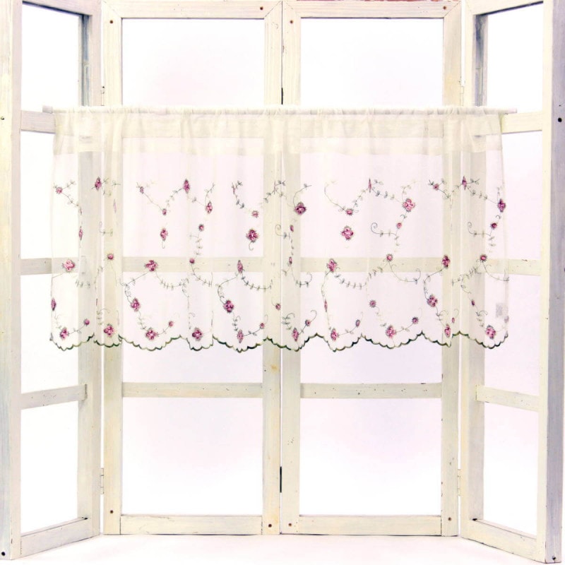 カフェカーテン✿*: ❛adorenn様❜刺繍レース❀✿ハンドメイド♬*゜