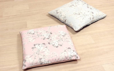 プリント 座布団カバー 約55×59cm [SERENA]