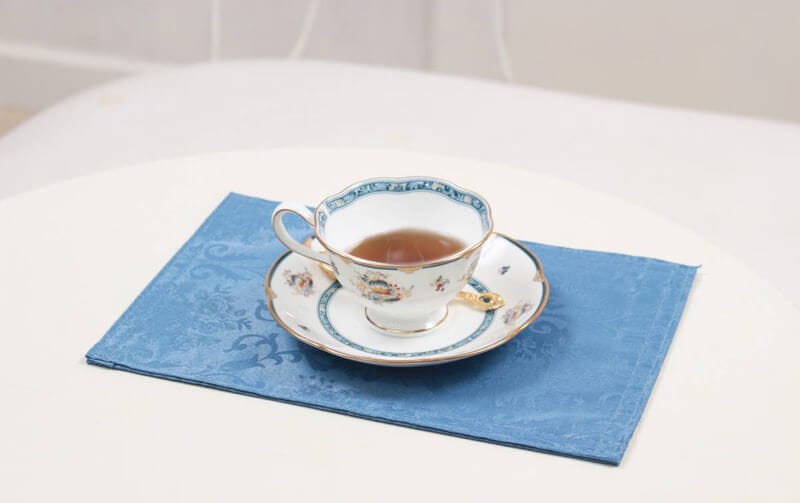 限定品※フランスアンティーク イニシャルモチーフ トリコロール系