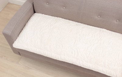 マイクロファイバー ロングシートクッション 約50×120cm [tiedeur]