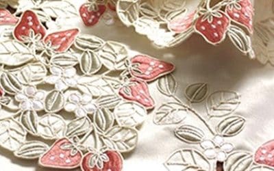 きれいでかわいい刺しゅうレース