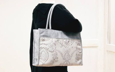 ジャカード織 クッションカバー 約45×45cm [nobleza]｜インテリア