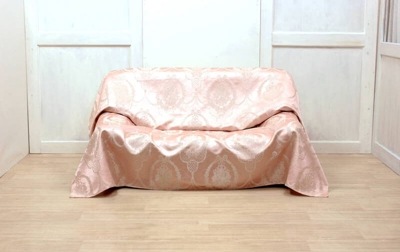 ジャカード織 マルチカバー 約200×200cm [Bon Voyage]