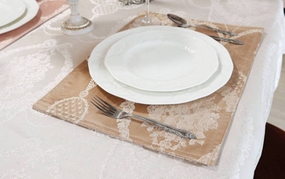 ジャカード織 ランチョンマット 約32×45cm [Bon Voyage]