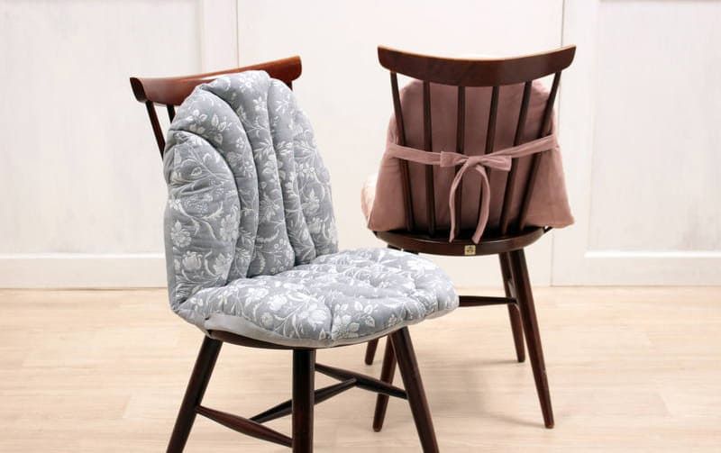 ふくれ織 チェアクッション 約45×80cm [fuku-ori days]｜インテリア