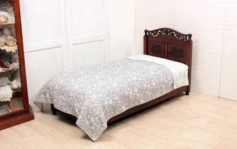 ふくれ織 ベッドカバー 約180×260cm [fuku-ori days]｜インテリア