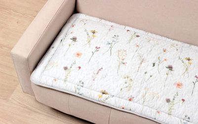 接触冷感キルト ロングシートクッション 約50×120cm [BotaniCool]