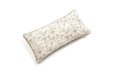 花柄プリント ピロークッション 約30×60cm [Belle Heure]
