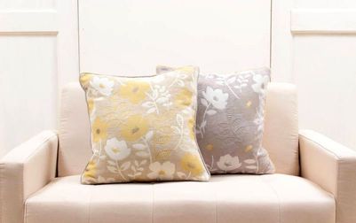 〜＊エクリュ　レースクッション飾り＊〜 AWABEES / クッション レース編み