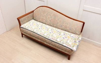 コットンキルト ロングシートクッション 約50×150cm [Lapin Quiltine]