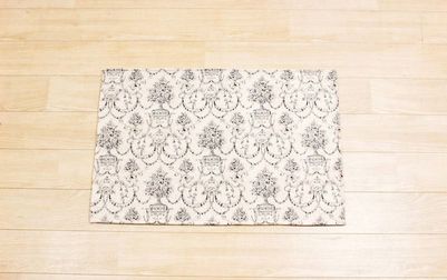 シェニール織 マット 約60×90cm [Toile Classique]