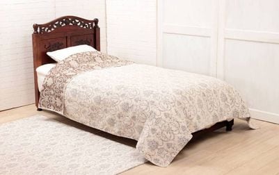 シェニール織 マルチカバー 約200×250cm [Toile Classique]