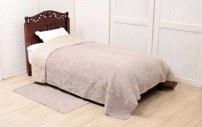 マルチカバー マイクロファイバーキルト 約200×250cm [Chaleur Quilt]