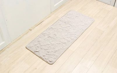 ロングマット マイクロファイバーキルト 約50×120cm [Chaleur Quilt]