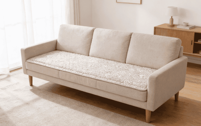 ロングシートクッション コットンキルト 約50×150cm [Jardin d’Argent]