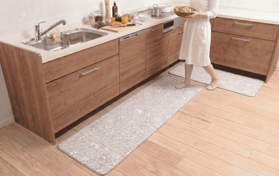 ロングマット コットンキルト 約50×150cm [Jardin d’Argent]