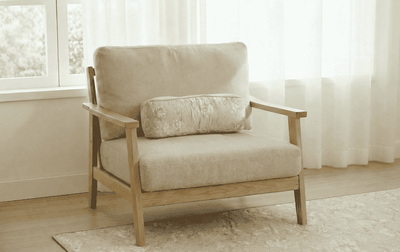 腰当クッション コットンキルト 約12×43cm [Jardin d’Argent]
