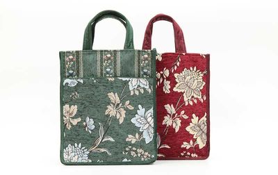 Ami♡レース被布 バッグ / amibrugge｜インテリアレース・テーブルクロス・うさぎ雑貨