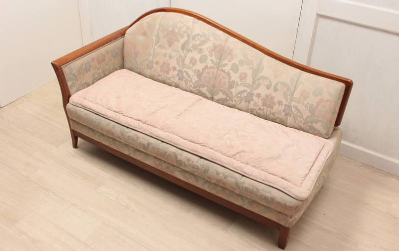 ロングシートクッション マイクロファイバーキルト 約50×150cm [Chaleur Quilt]