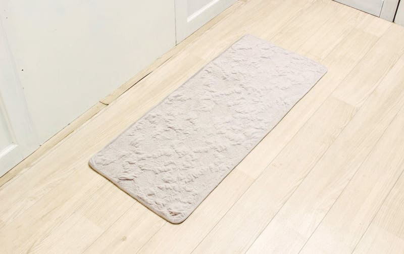 ロングマット マイクロファイバーキルト 約50×120cm [Chaleur Quilt]