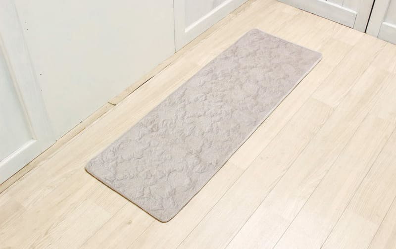 ロングマット マイクロファイバーキルト 約50×150cm [Chaleur Quilt]