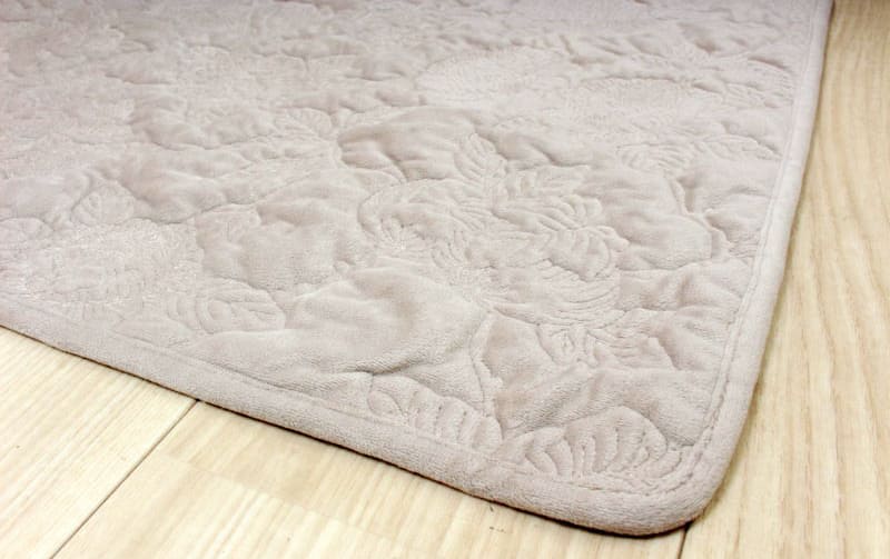 ロングマット マイクロファイバーキルト 約50×150cm [Chaleur Quilt]