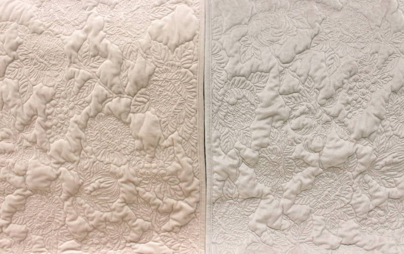 ロングマット マイクロファイバーキルト 約50×150cm [Chaleur Quilt]