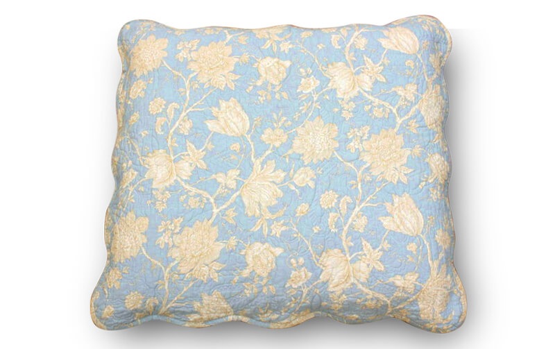 【SALE】コットンキルト 1206  座布団カバー 約55×59cm