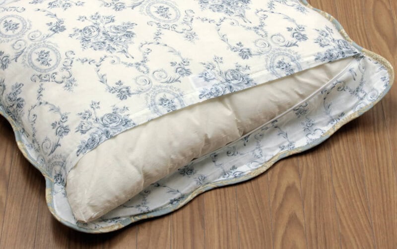 【SALE】コットンキルト 1206  座布団カバー 約55×59cm