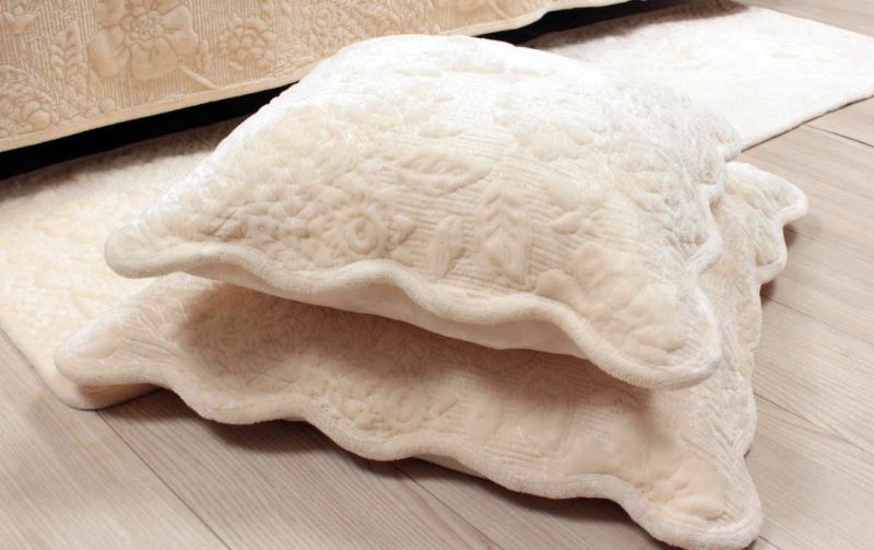 マイクロファイバー 座布団カバー 約55×59cm [sculpture]｜インテリア