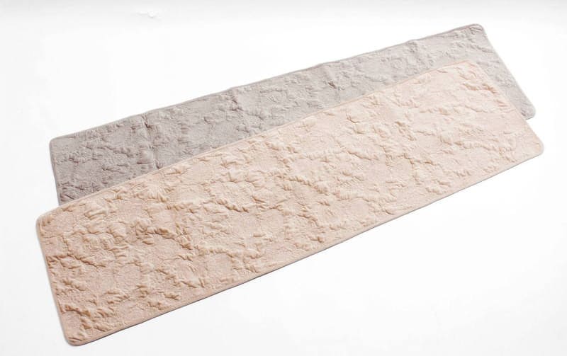 ロングマット マイクロファイバーキルト 約50×180cm [Chaleur Quilt]