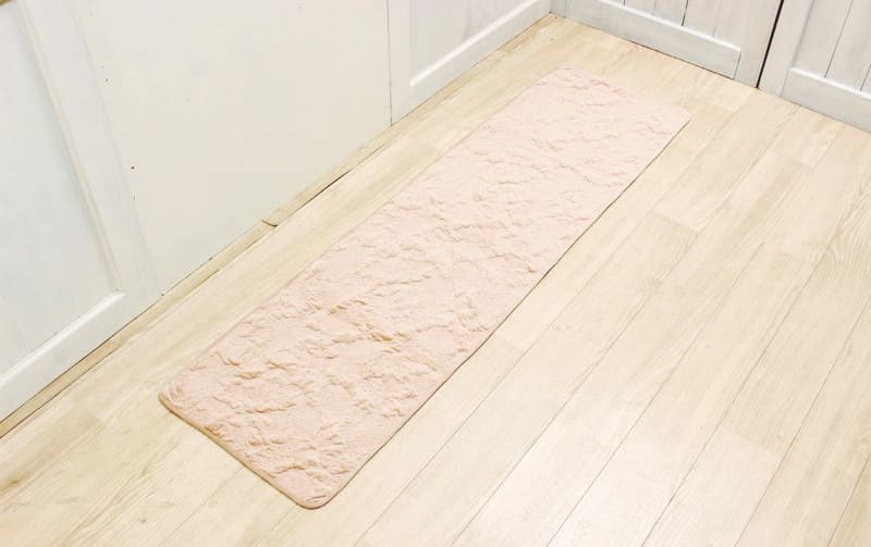 ロングマット マイクロファイバーキルト 約50×180cm [Chaleur Quilt]