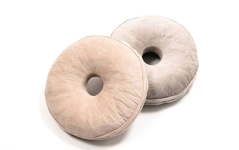 円座 マイクロファイバーキルト 直径約40cm [Chaleur Quilt]