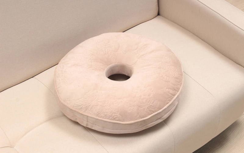 円座 マイクロファイバーキルト 直径約40cm [Chaleur Quilt]