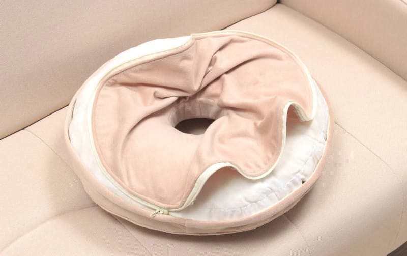 円座 マイクロファイバーキルト 直径約40cm [Chaleur Quilt]