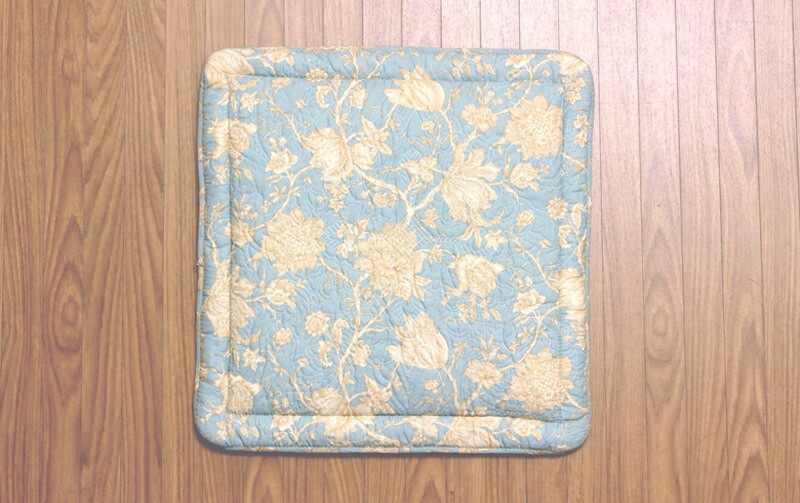 【SALE】コットンキルト 1206  シートクッション 約50×50cm