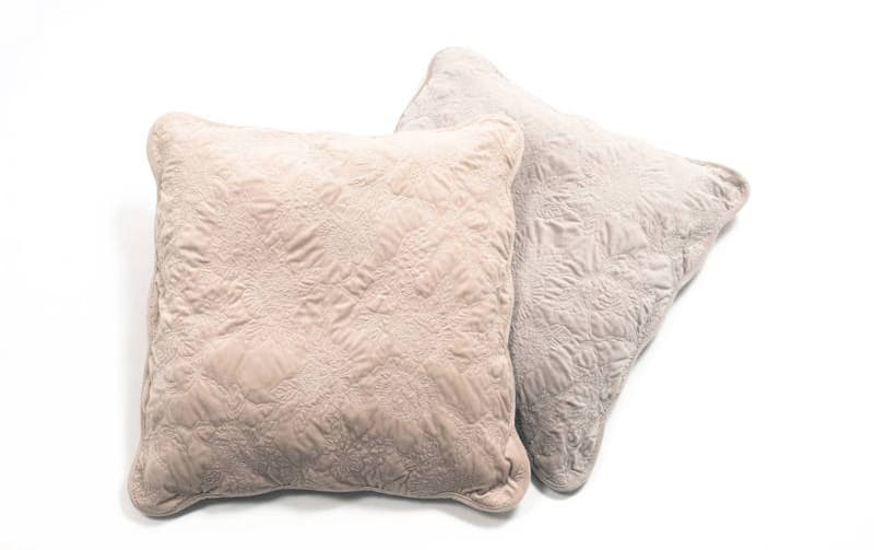 座布団カバー マイクロファイバーキルト 約55×59cm [Chaleur Quilt]