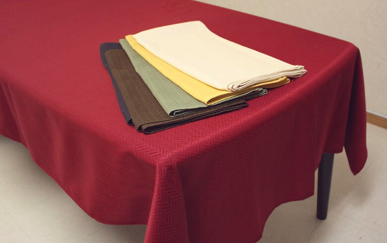 【WEB限定】撥水ジャカード織 テーブルクロス 約120×170cm [Simple & Modern]
