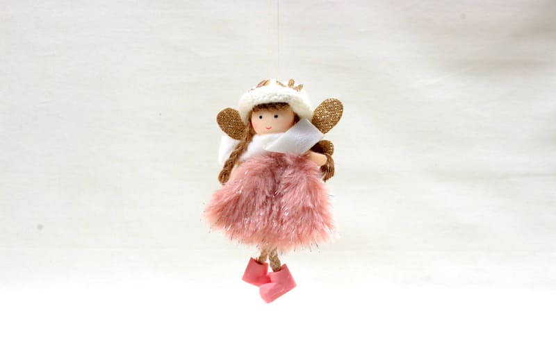 Xmas オーナメント 天使 約15×9×4cm｜インテリアレース・テーブル