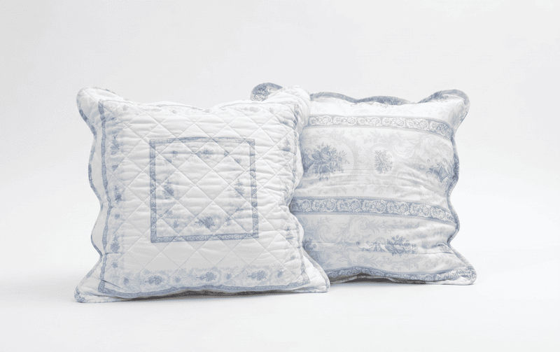 接触冷感キルト クッションカバー 約45×45cm [Toile Frais]