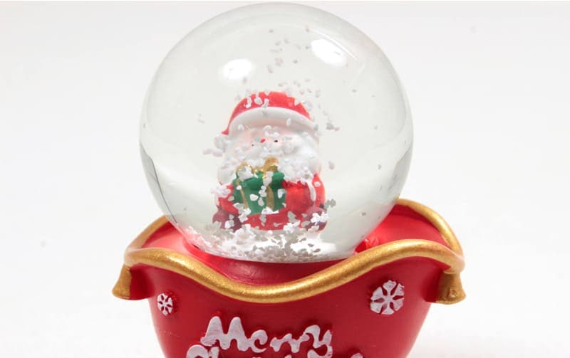 Xmas 雑貨 光るミニスノードーム 約6.5×7.5×4.5cm｜インテリアレース