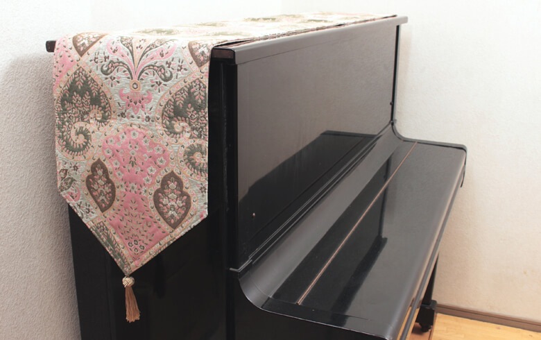 シェニール織 テーブルランナー 約30×230cm [Alva]