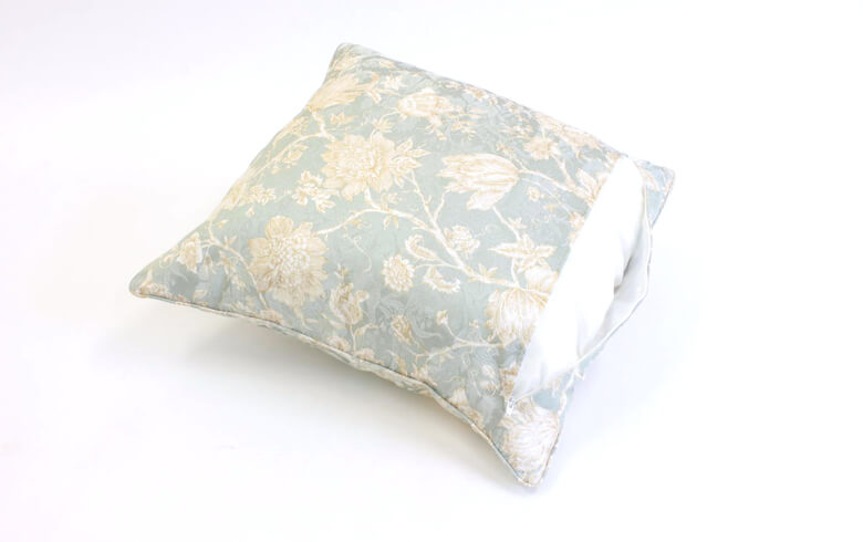 Turquoise 撥水加工ジャカード織 クッションカバー 約45×45cm