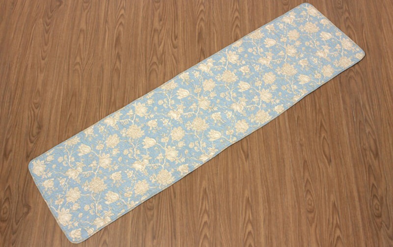 【SALE】コットンキルト 1206  ロング マット 約50×180cm