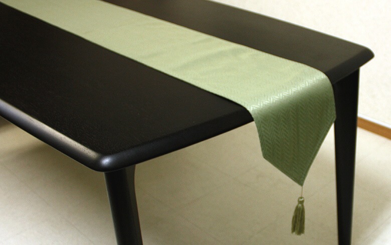 Simple & Modern 撥水ジャカード織 テーブルランナー 約25×180cm