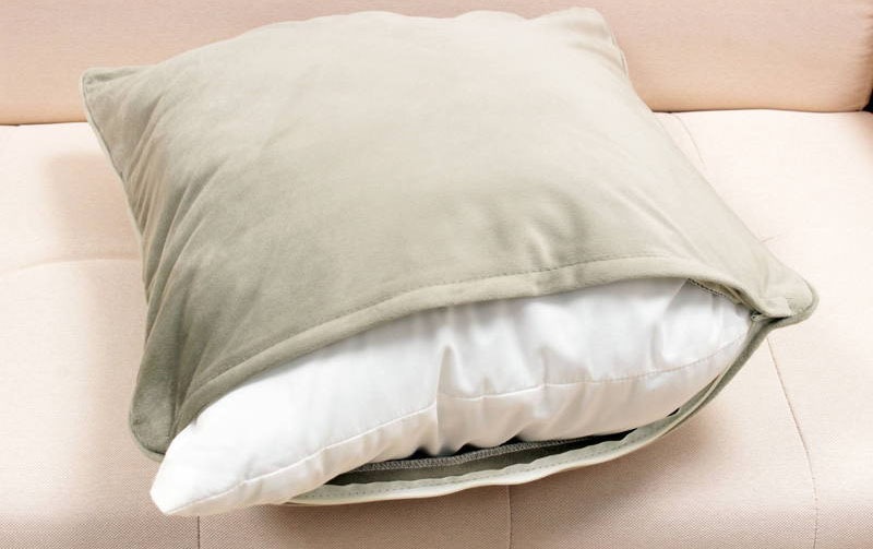 花柄プリント クッションカバー 約45×45cm [Belle Heure]