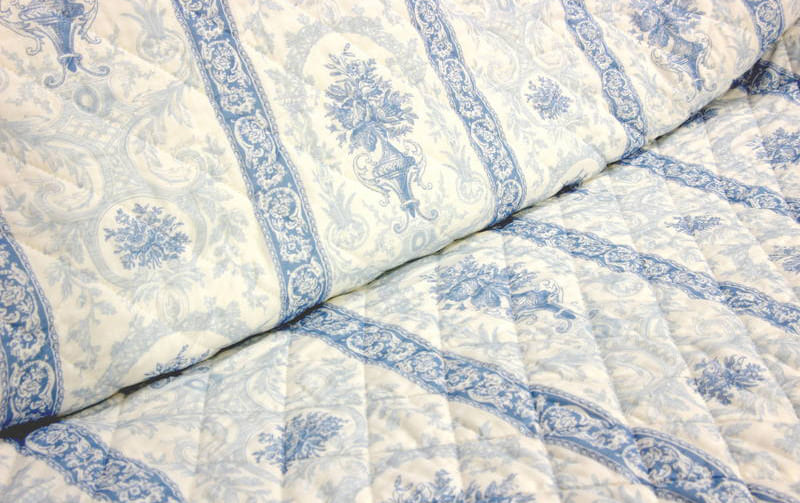 接触冷感キルト マルチカバー 約145×200cm [Toile Frais]