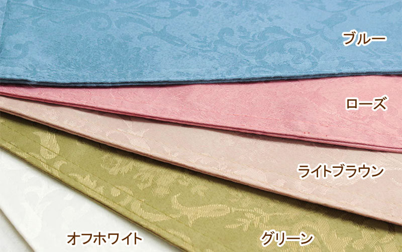 撥水ジャカード織 テーブルクロス 約90×90cm [damask elegance]