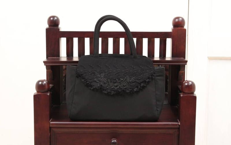 フォーマルバッグ　約20×27×12cm [Black formal]