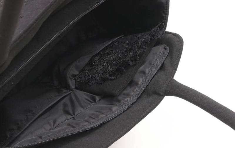 フォーマルバッグ　約20×27×12cm [Black formal]